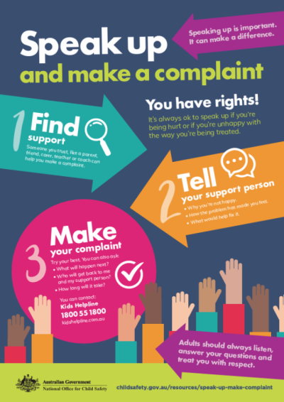 Speak up and make a complaint: for children and young people thumbnail