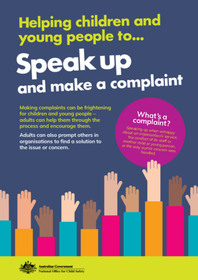 Helping children and young people to speak up and make a complaint thumbnail