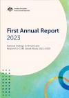 National Strategy First Annual Report cover page tile